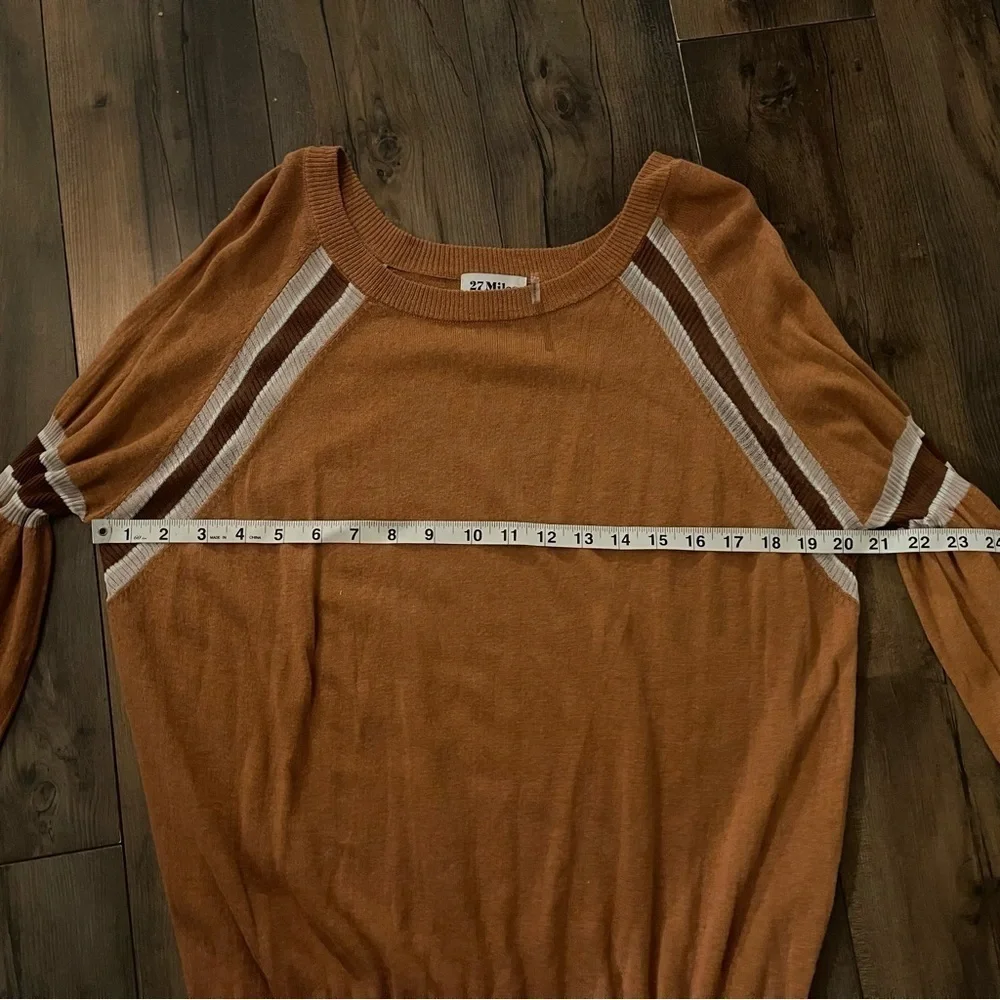27 Miles- Long Sleeve blouse XS